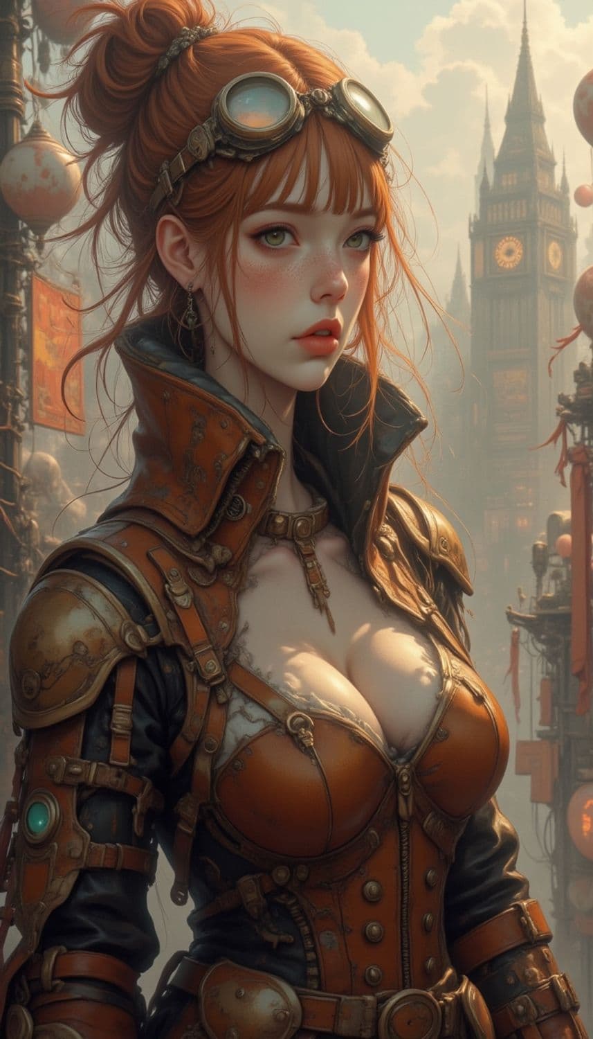 Lyanna, The Steampunk Explorer