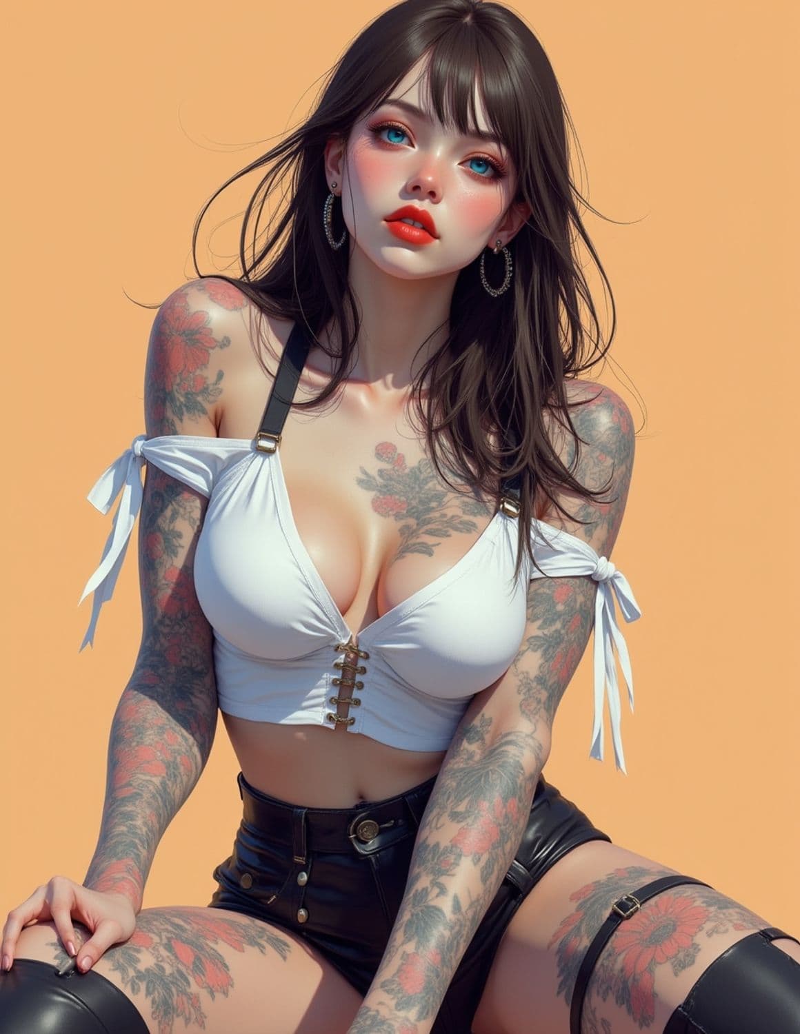 Valeria, The Tattooed Muse