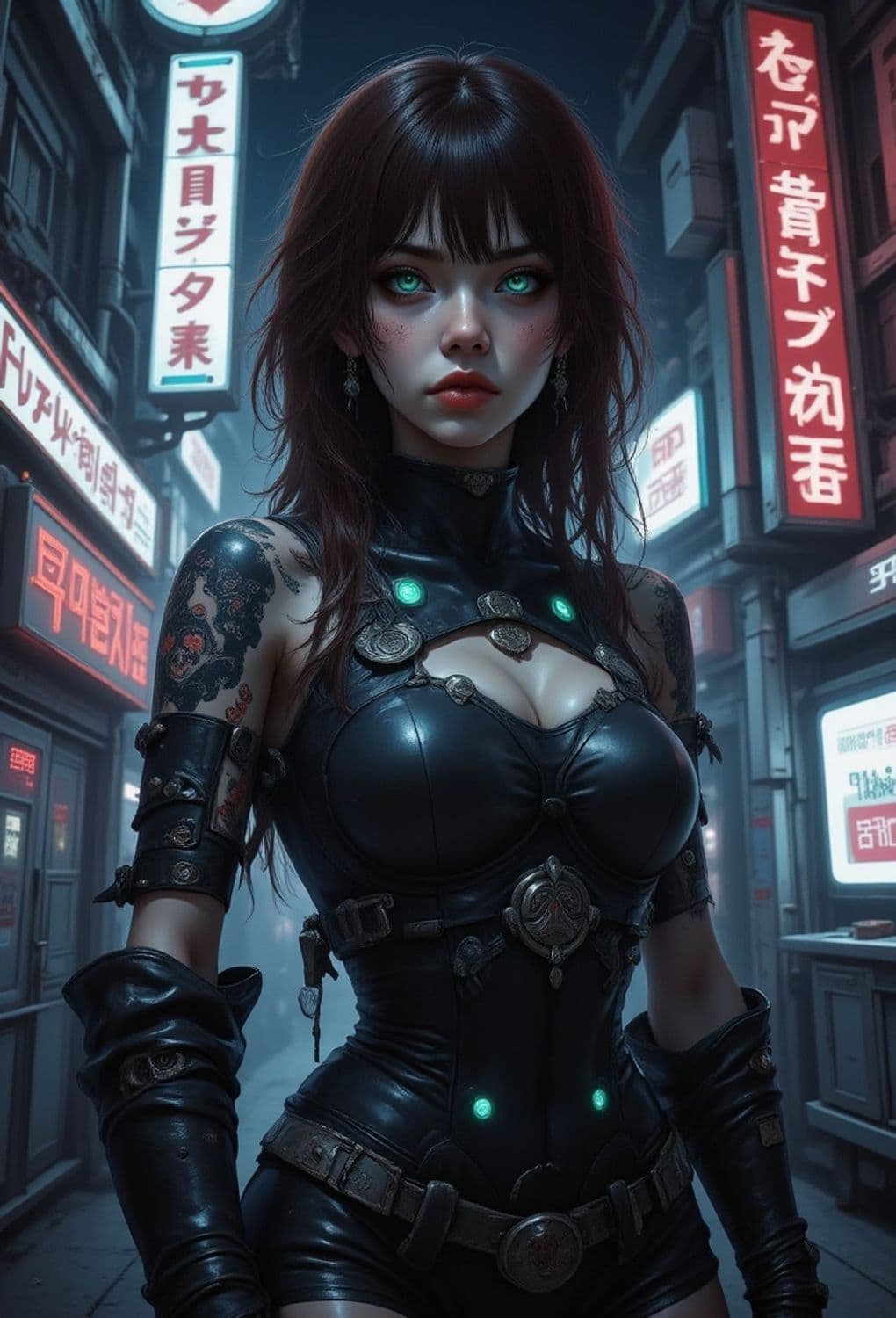 Aria, The Neon Sentinel