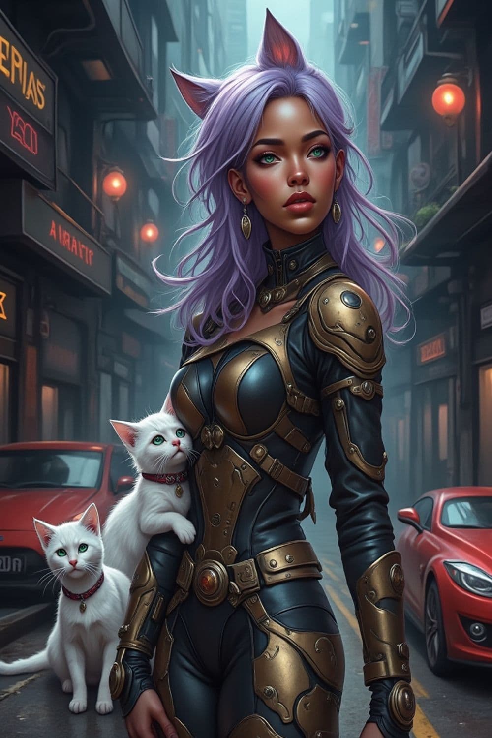 Aria, The Feline Warrior