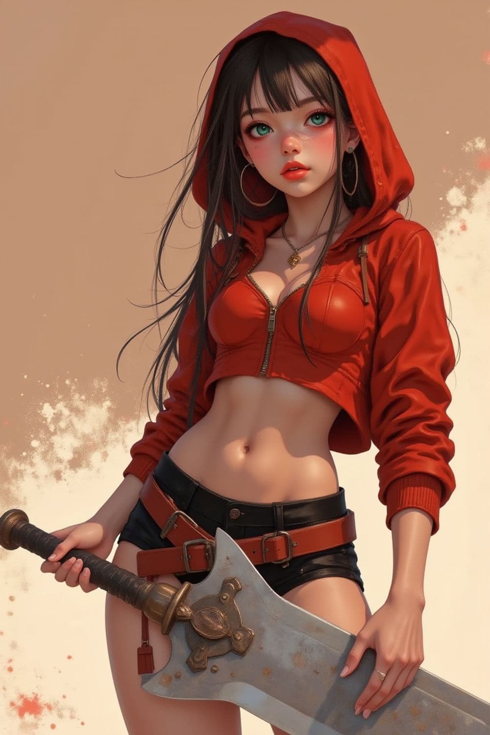 Selene, The Scarlet Warrior