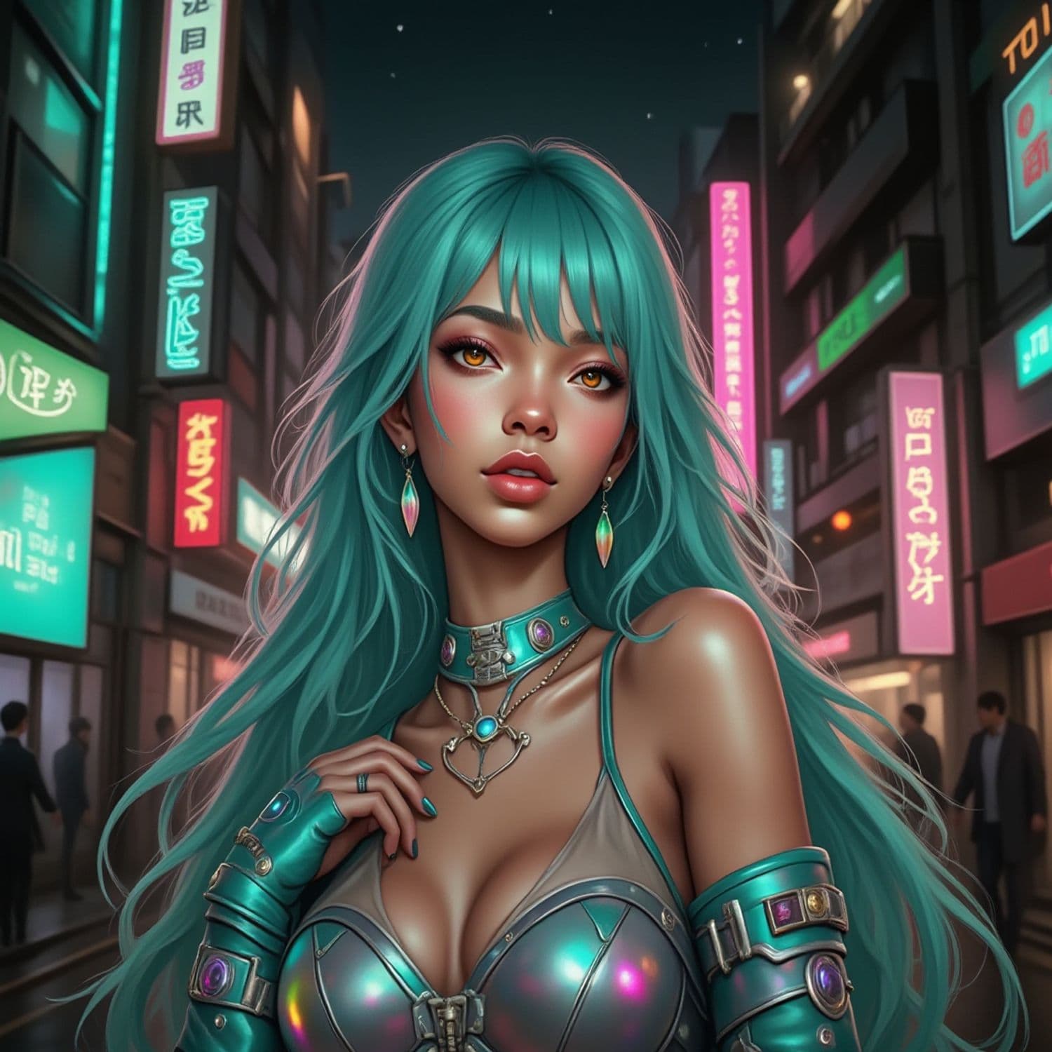 Celesta, The Neon Valkyrie