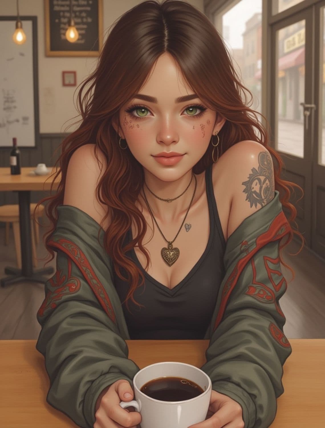 Lysandra, The Café Muse