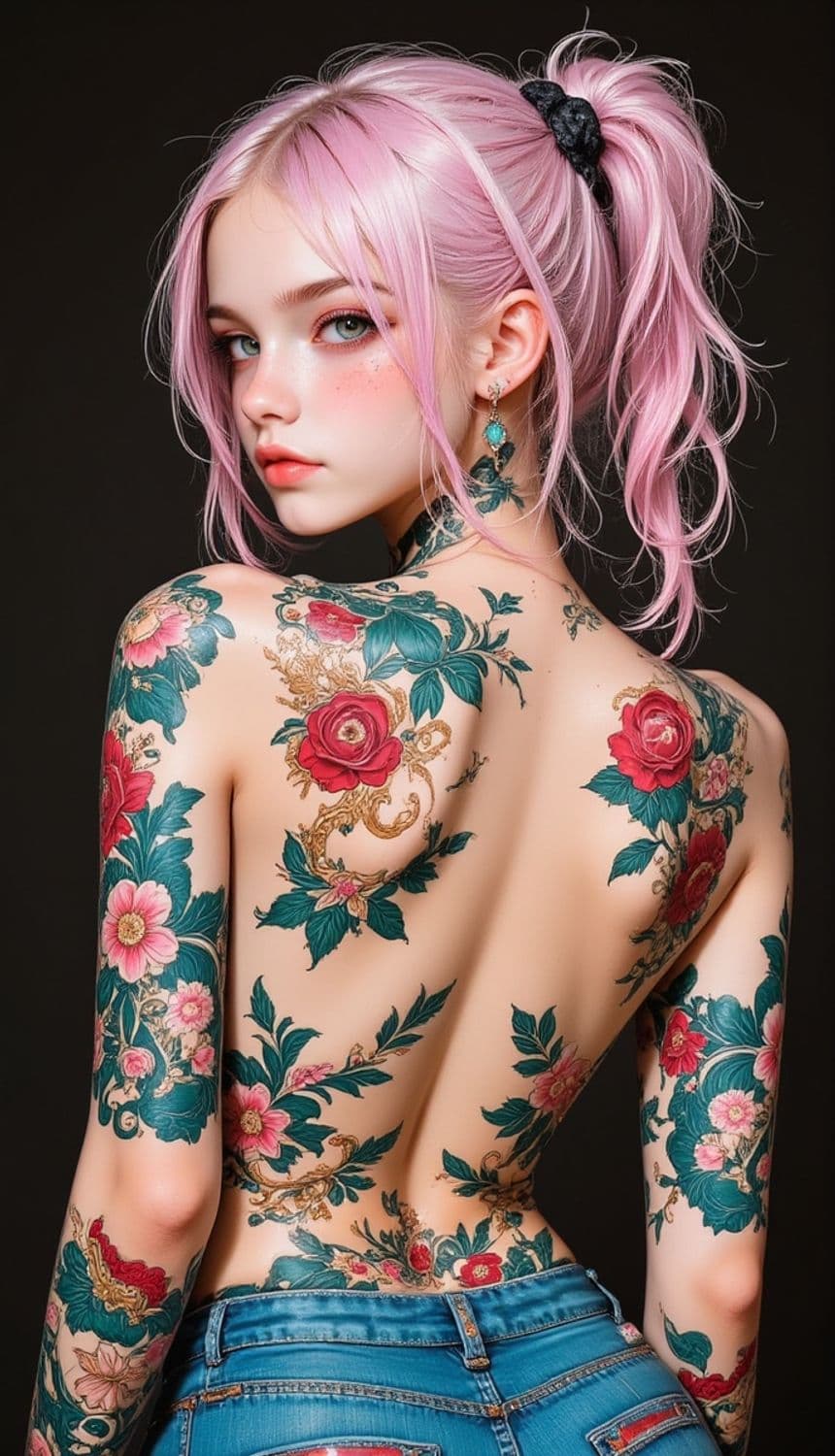 Vespera, The Tattooed Bloom