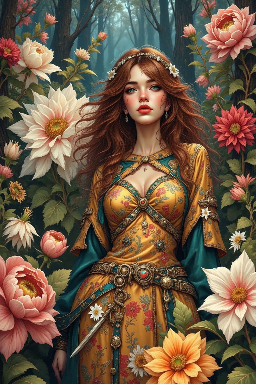 Liora, The Floral Enchantress