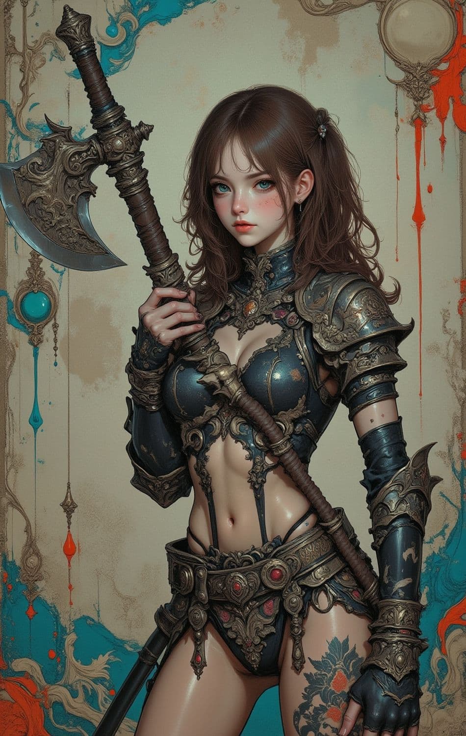Valeria, The Enchanted Warrior