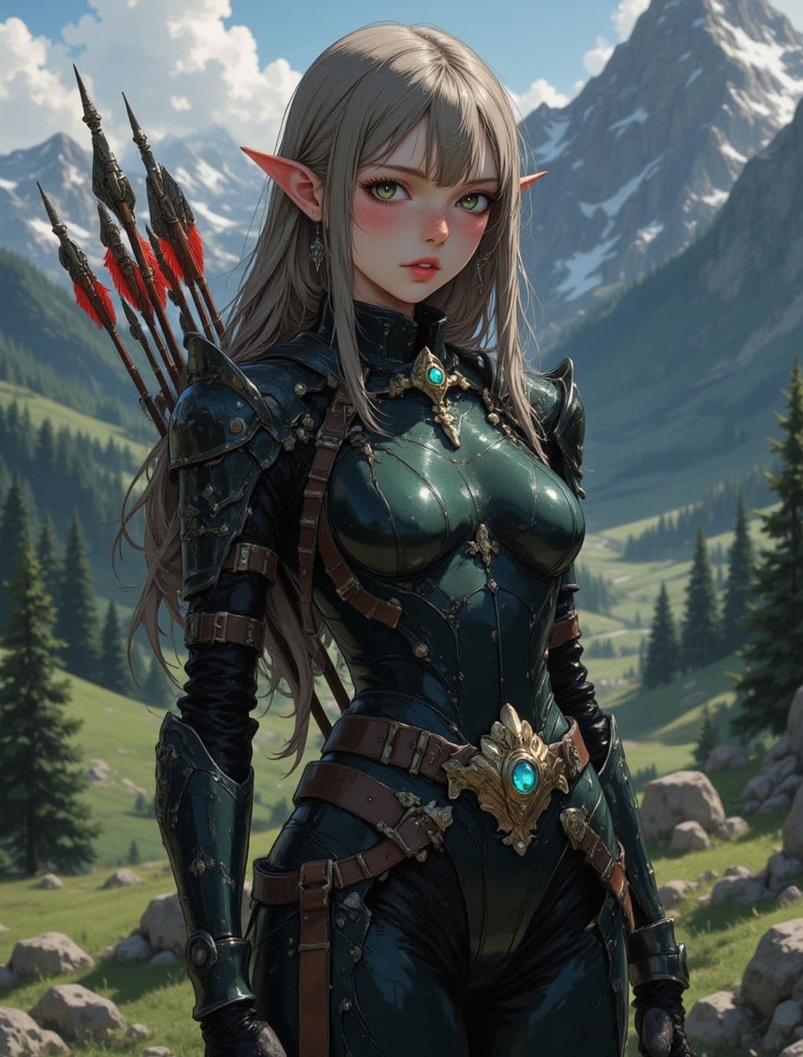 Ariana, The Emerald Archer