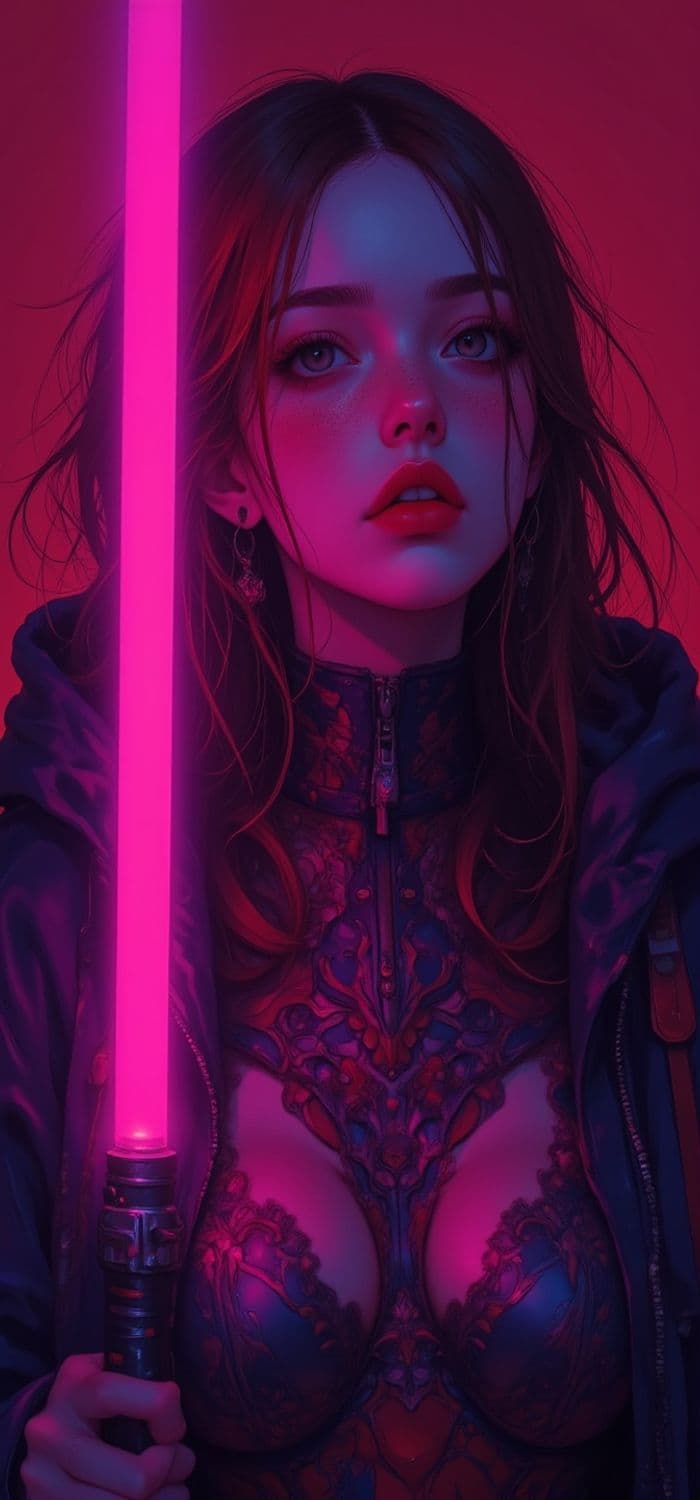 Zara, The Neon Sentinel