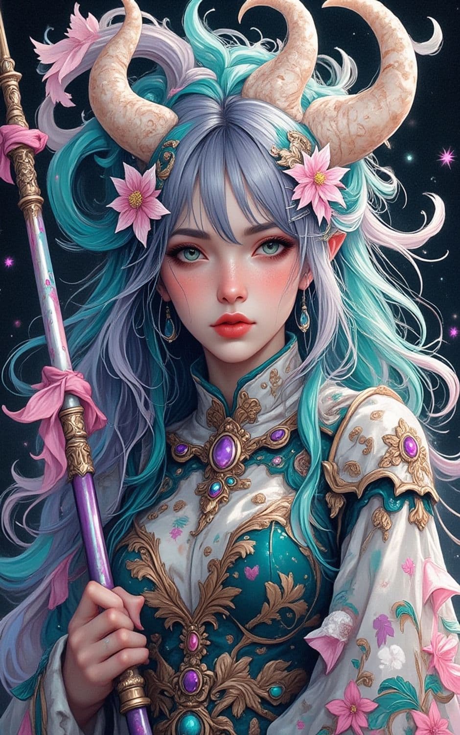 Elara, The Enchanted Sovereign