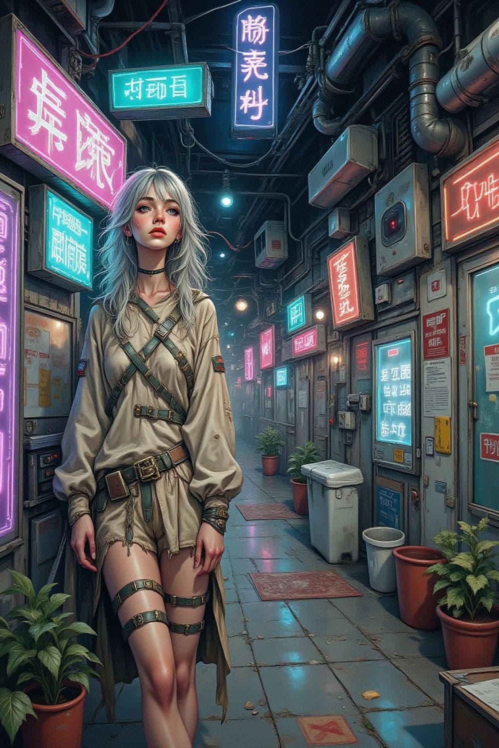 Kaida, The Neon Wanderer
