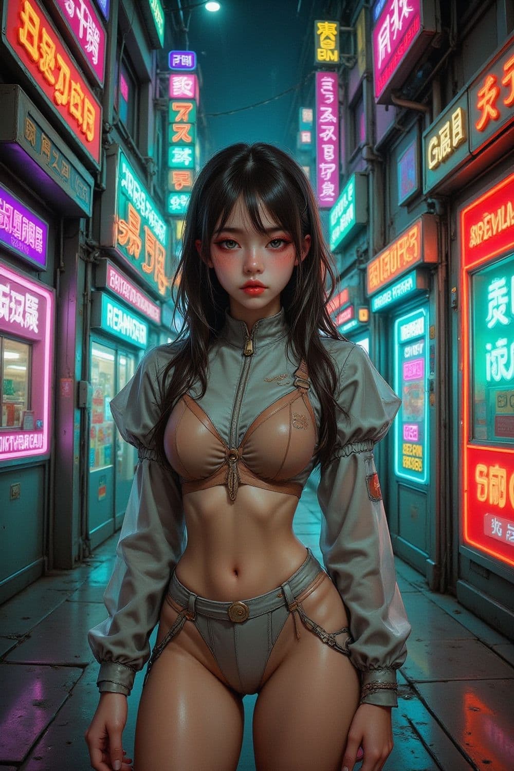 Elyra, The Neon Sentinel