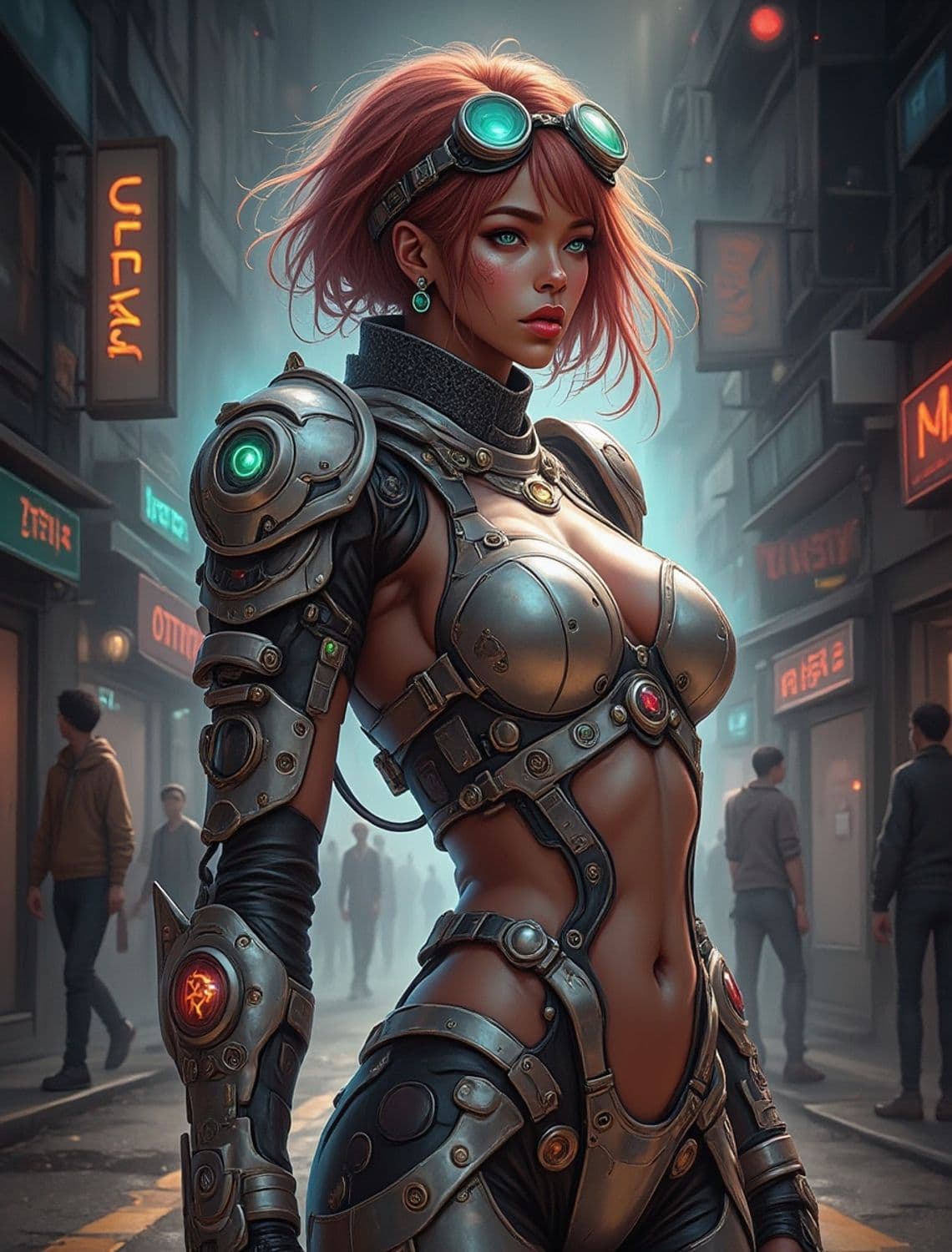 Xyra, The Cybernetic Sentinel