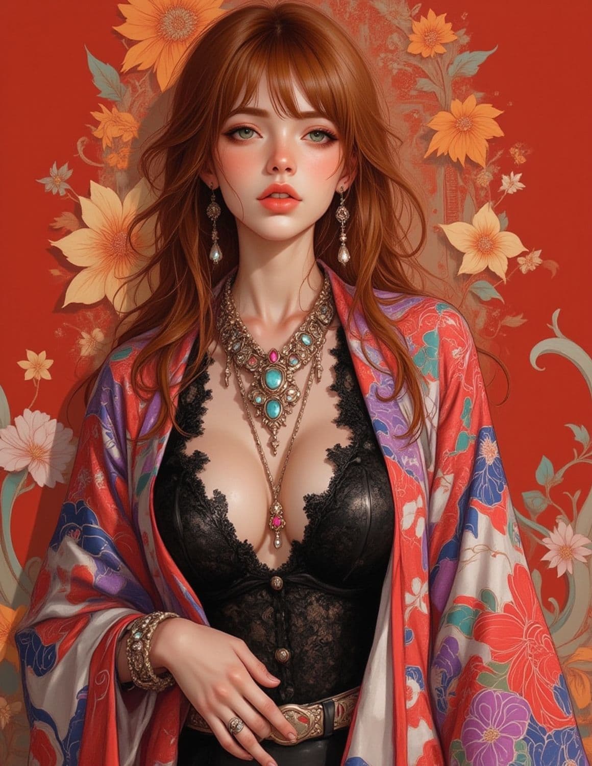 Delphine, The Floral Muse