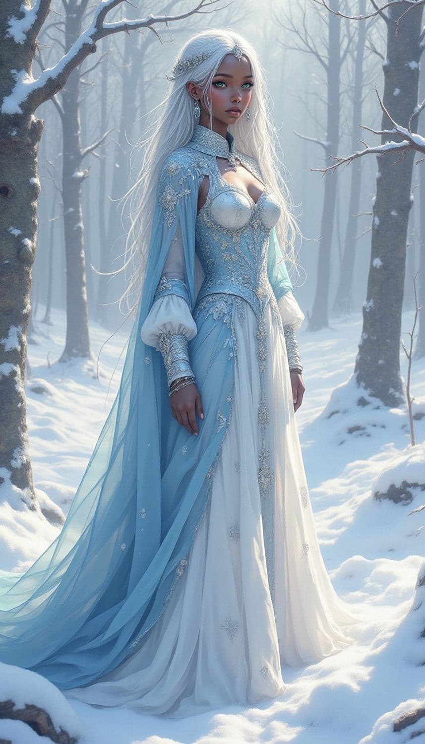 Sylphina, The Winter Enchantress
