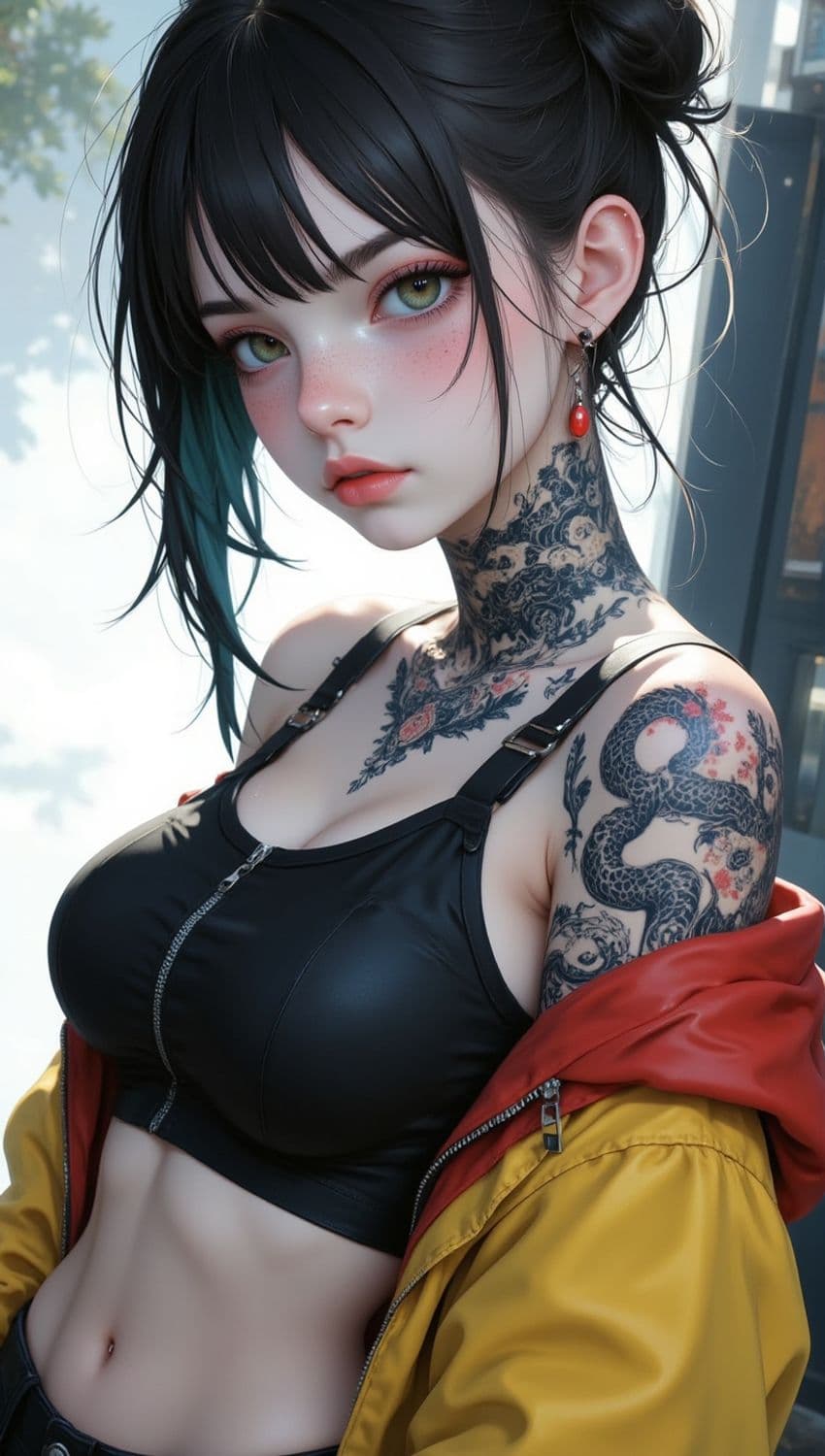 Maelie, The Tattooed Enigma