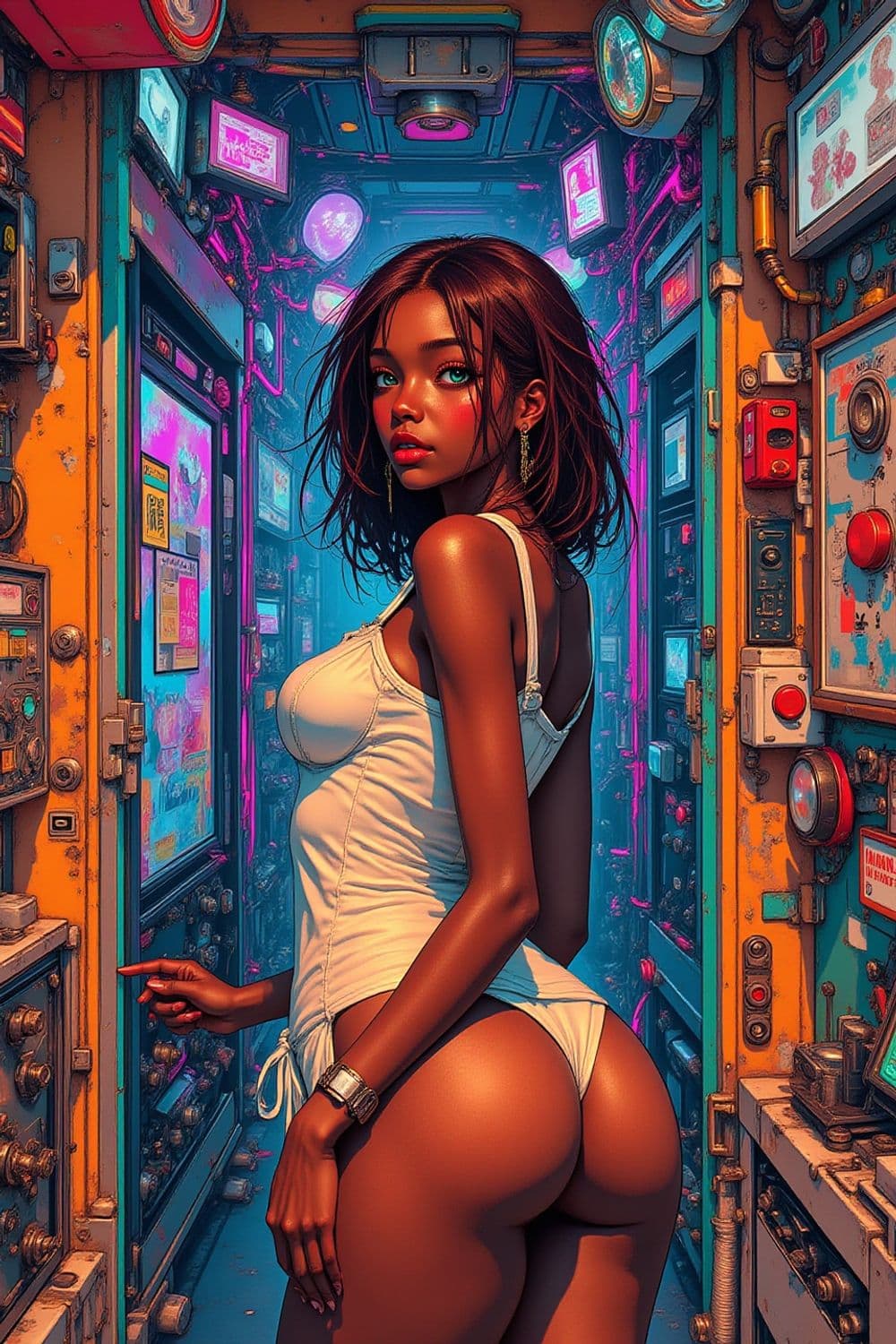 Zara, The Neon Voyager