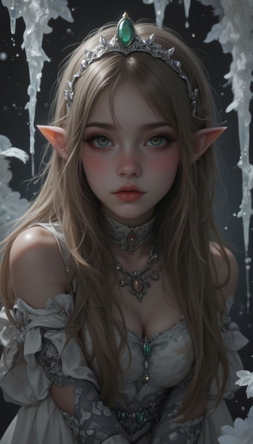 Elaria, The Frostbound Enchantress