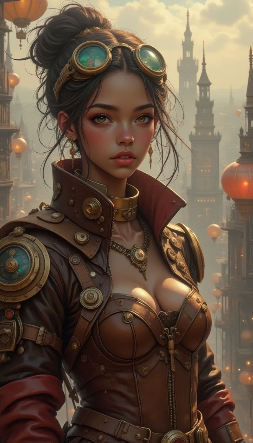 Sylphira, The Aetherian Explorer