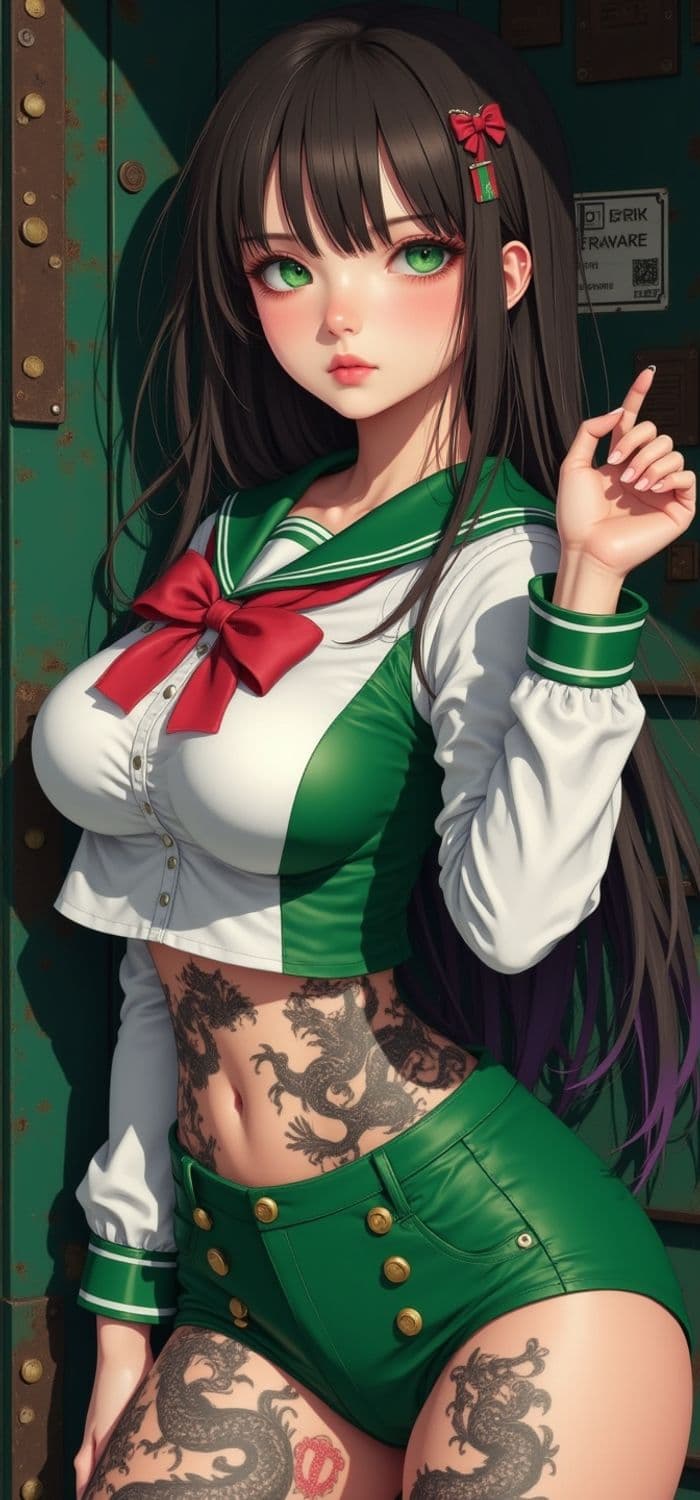 Liora, The Tattooed Scholar