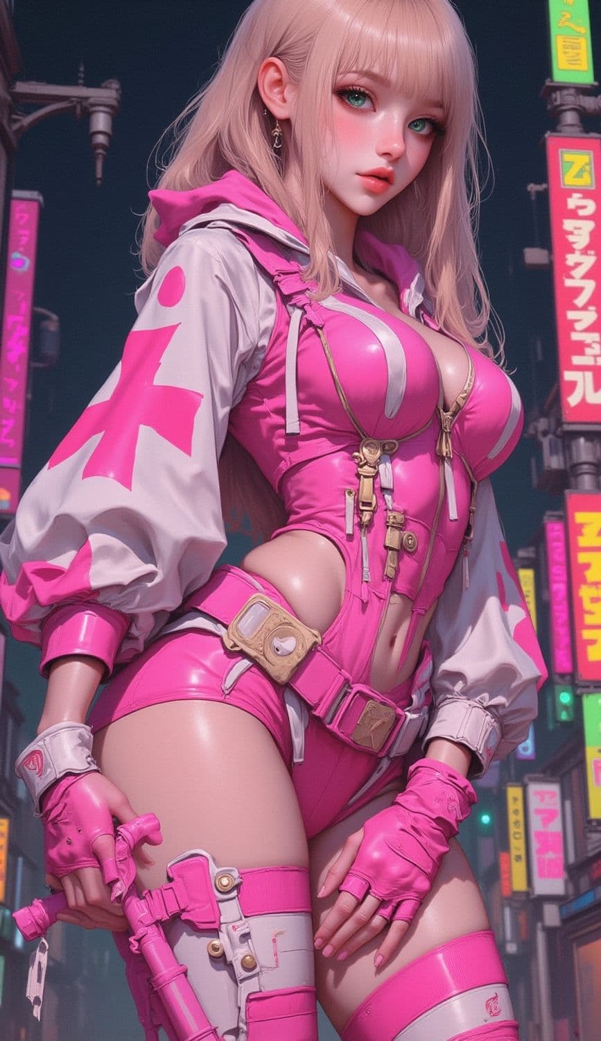 Lyria, The Neon Vanguard