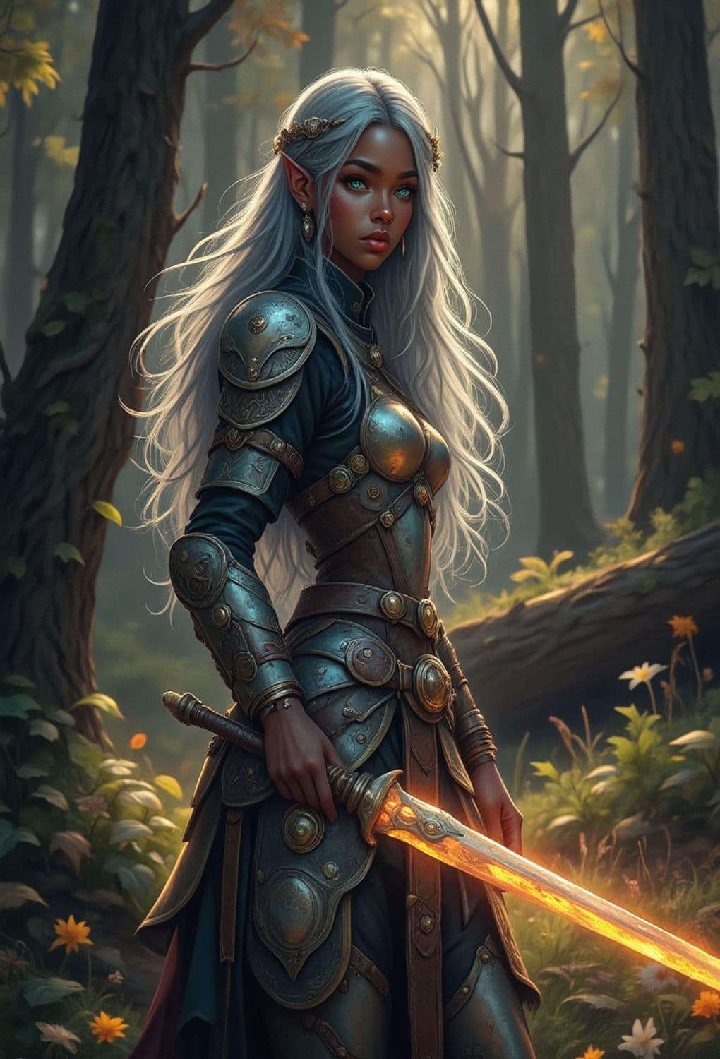 Seraphina, The Elven Guardian