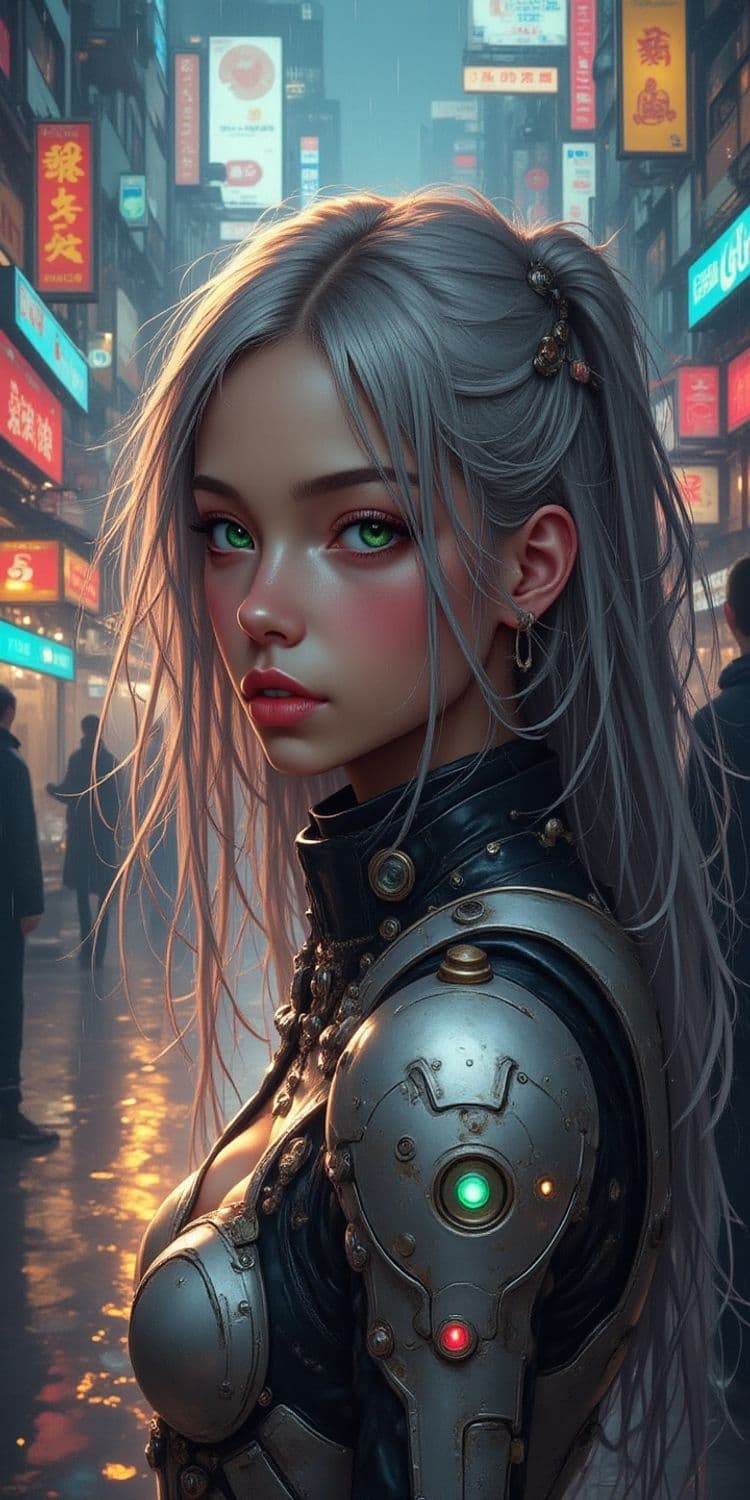 Lunaria, The Neon Sentinel