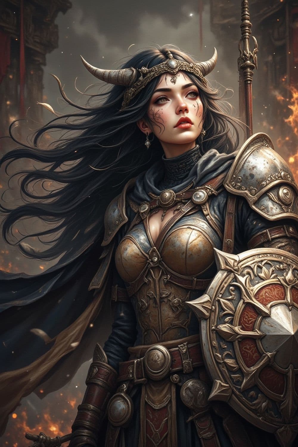 Valeria, The Fiery Shieldmaiden