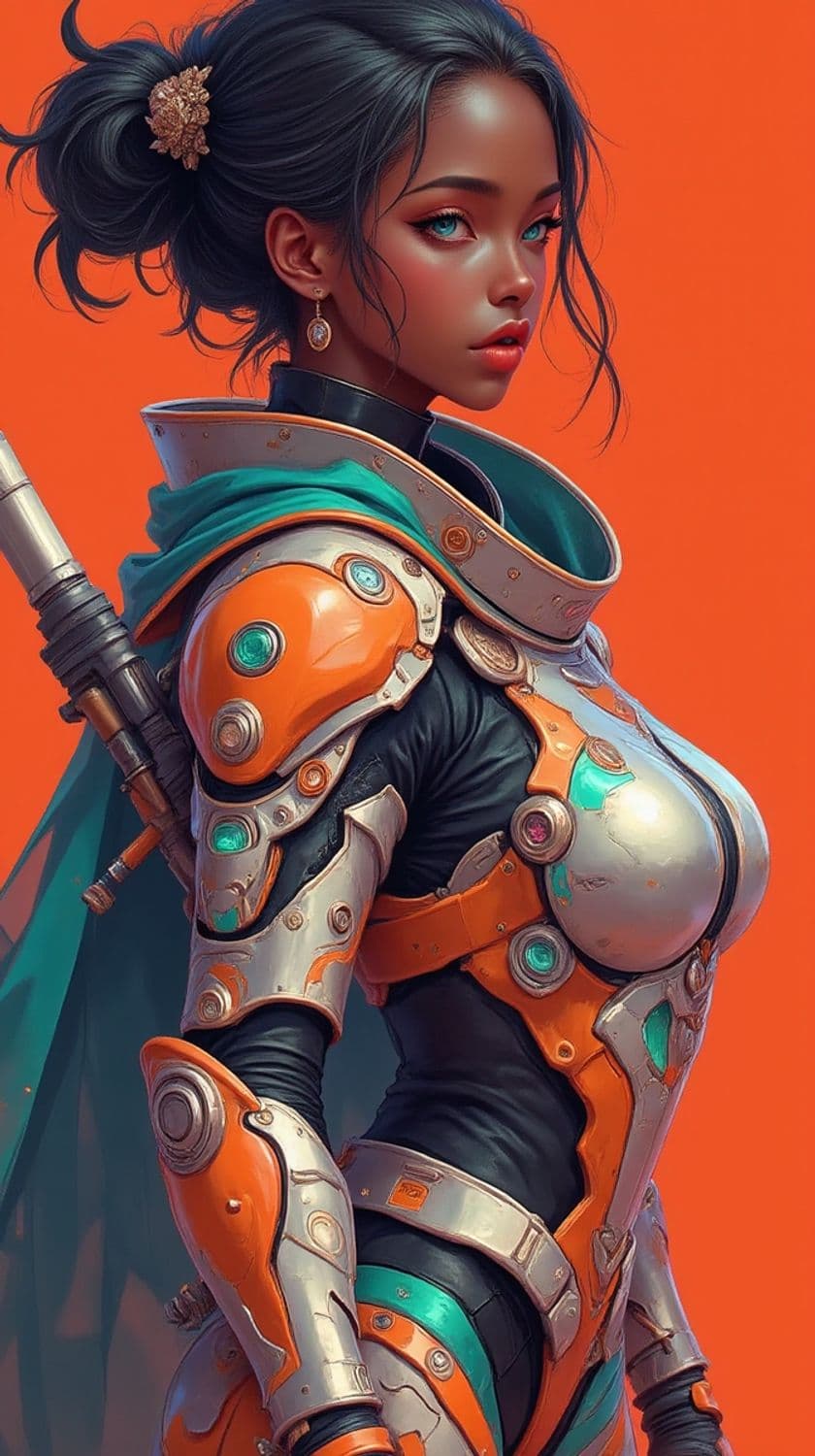 Aria, The Futuristic Sentinel