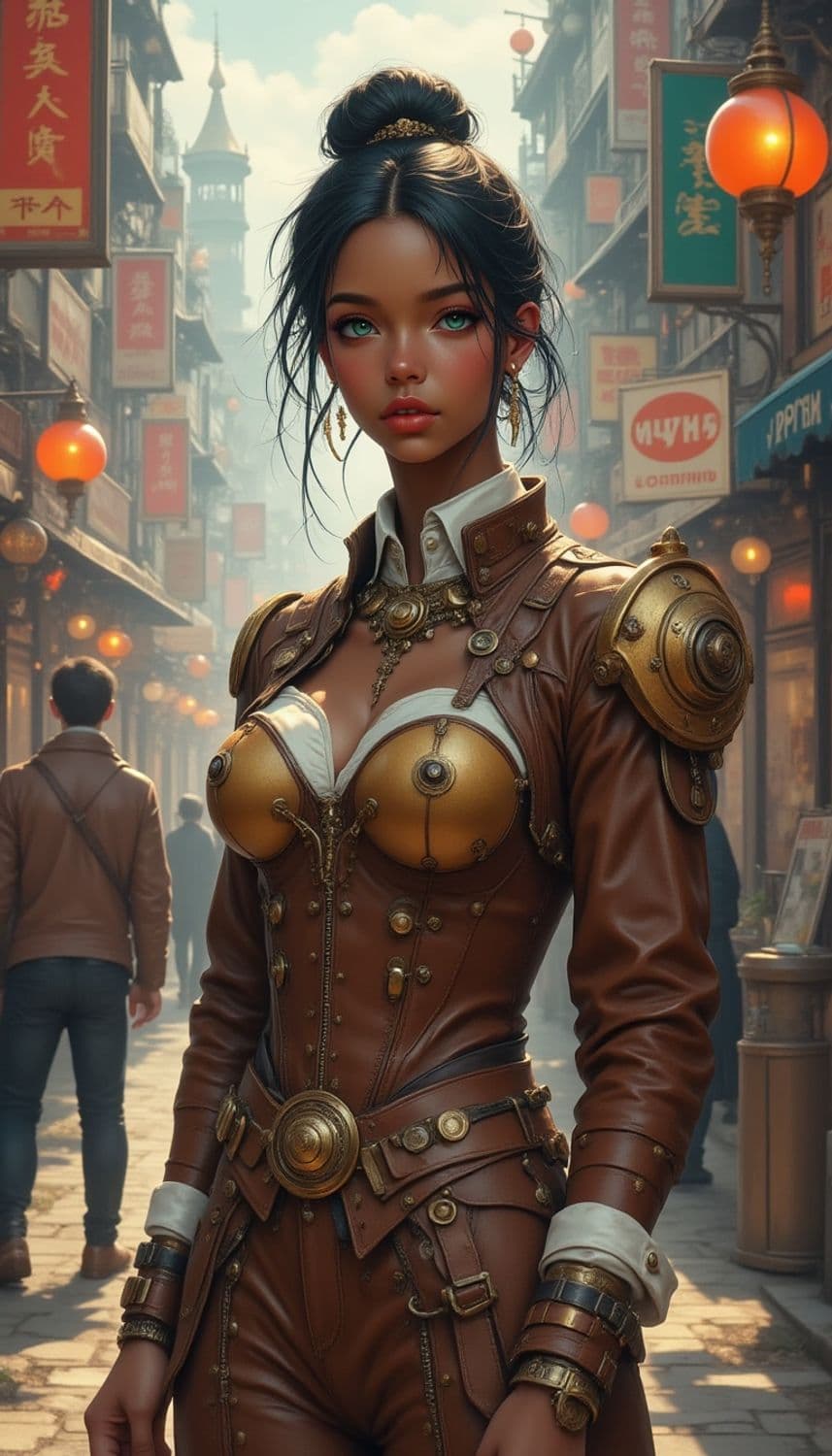 Zara, The Steampunk Navigator