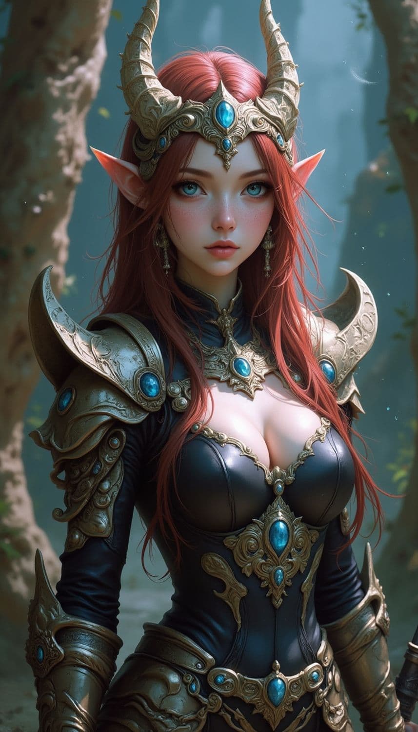 Aurelia, The Enchanted Guardian