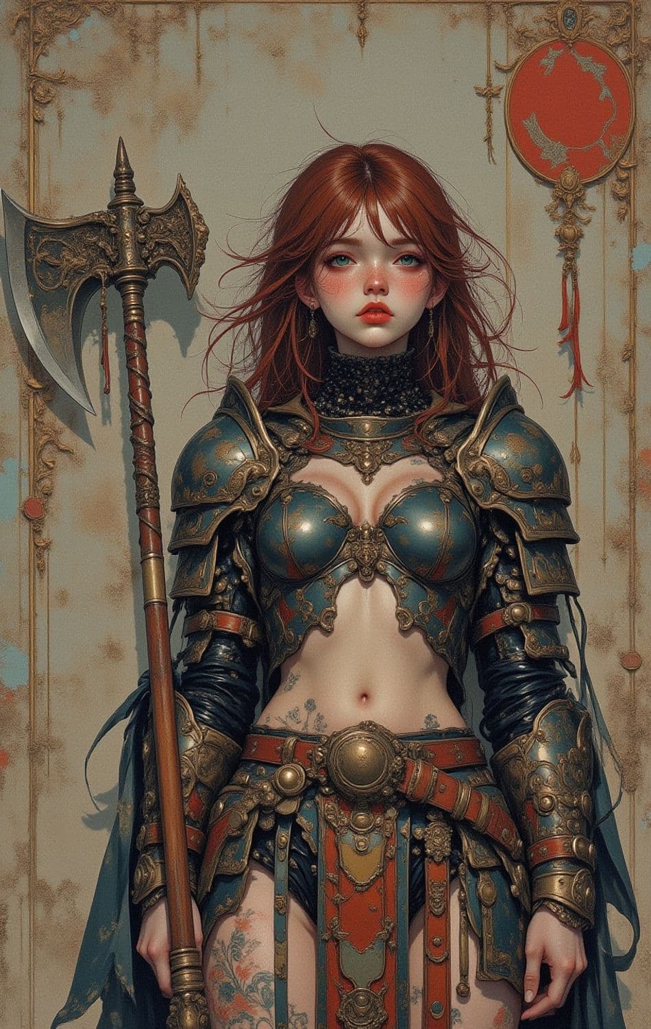 Seraphina, The Armored Valkyrie