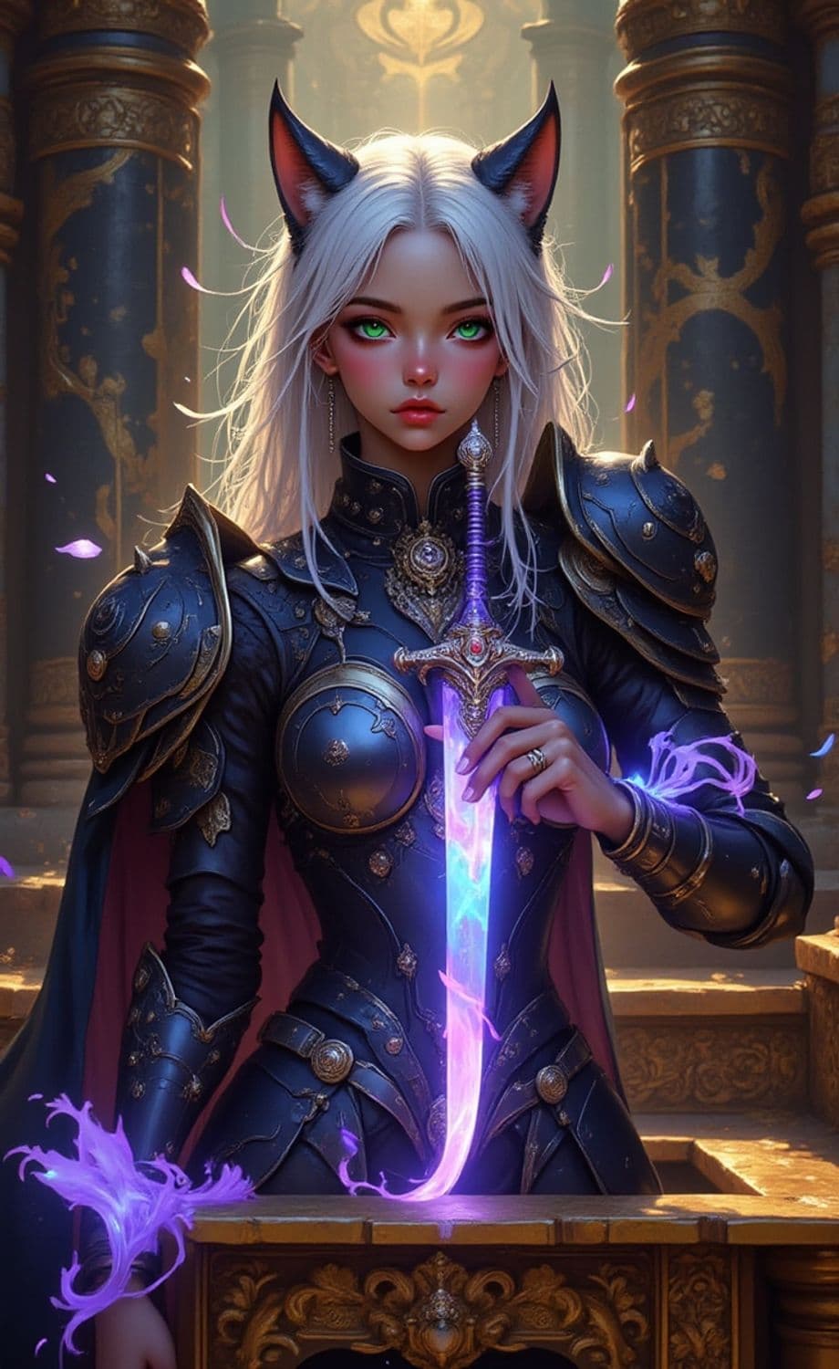 Nyxara, The Arcane Duelist