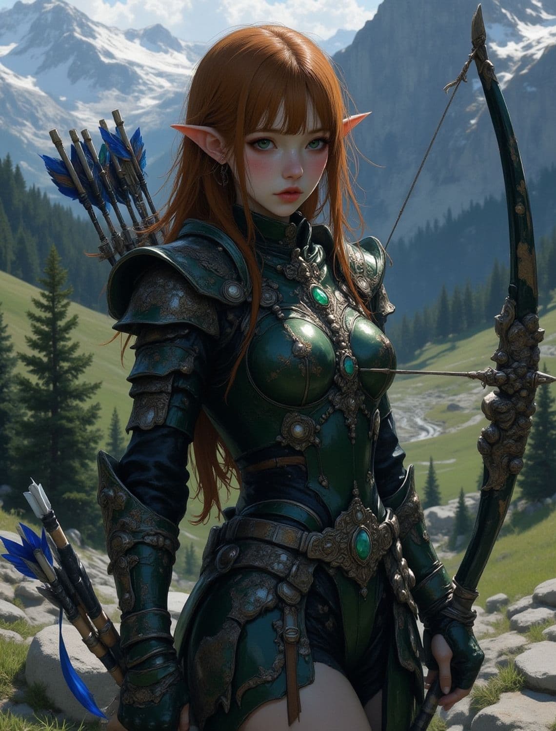 Thalara, The Emerald Archer