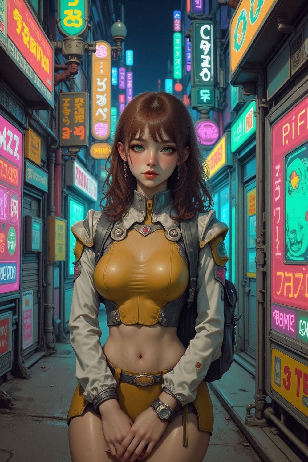 Nyssa, The Neon Wayfarer