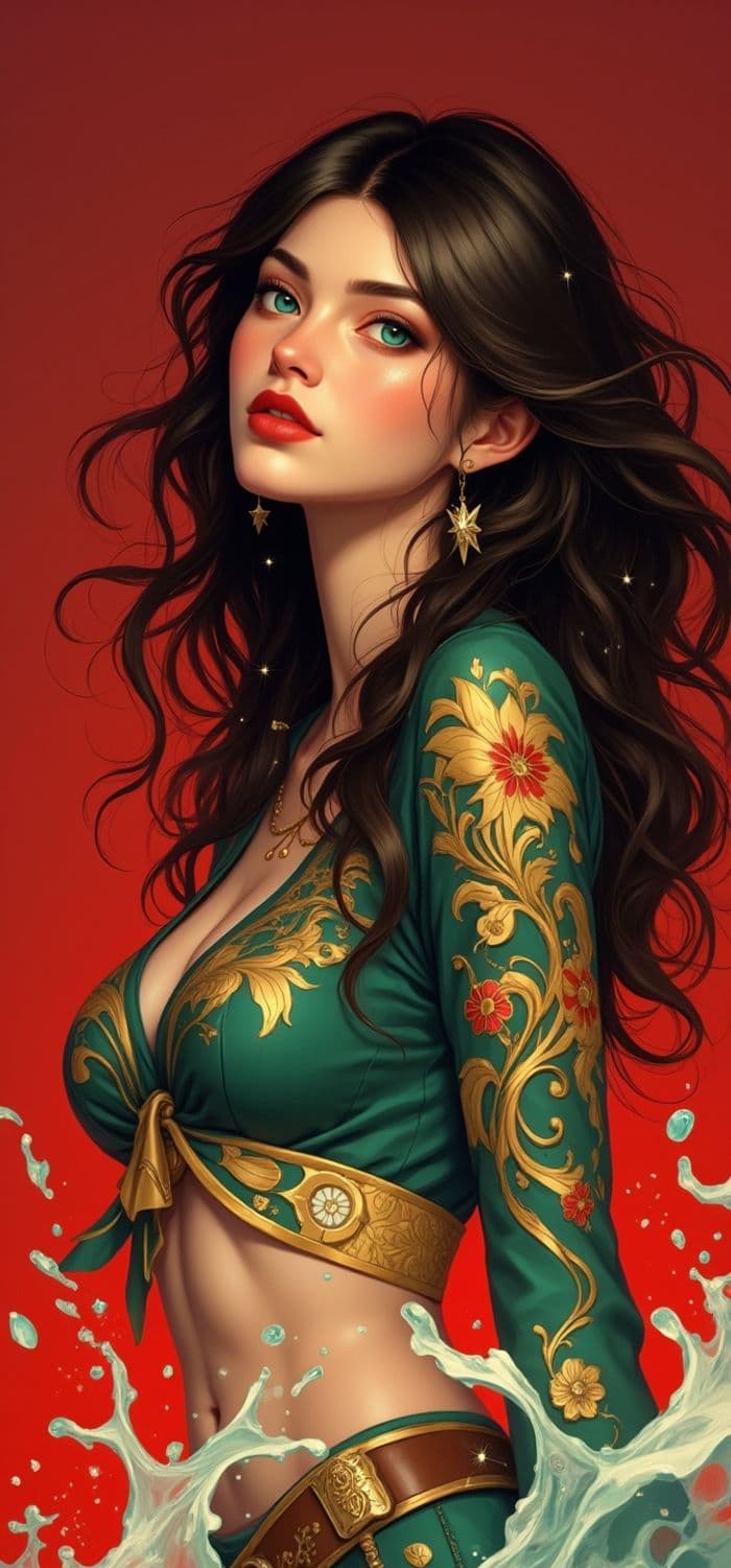 Selene, The Ocean's Muse