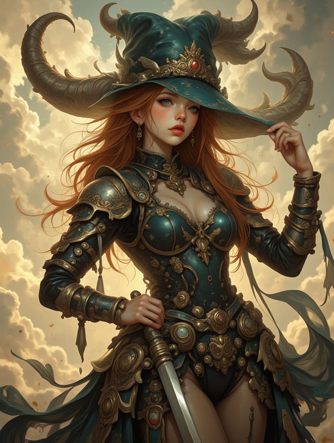 Ilaria, The Enchanted Crusader