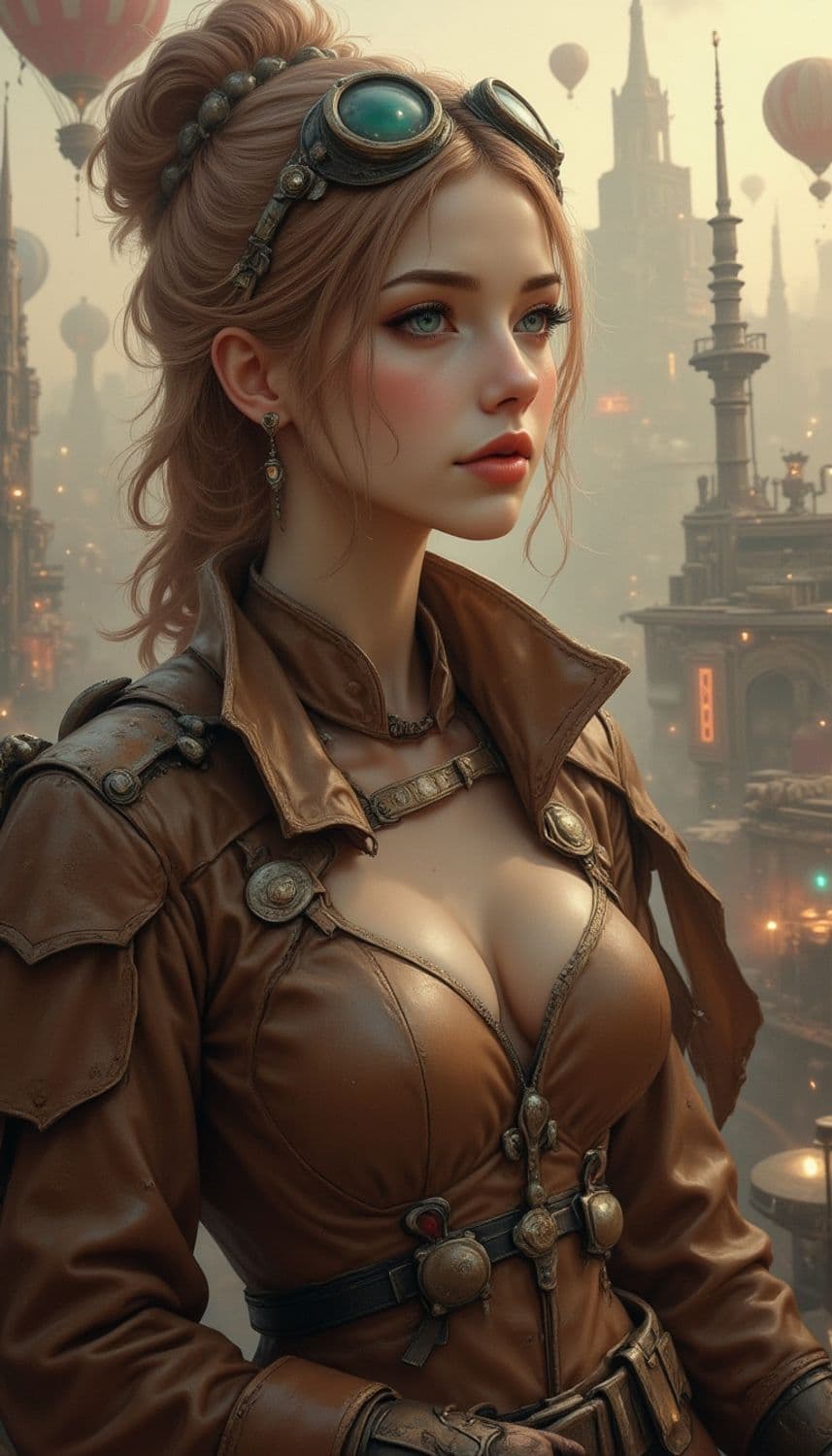 Lyanna, The Steampunk Adventurer
