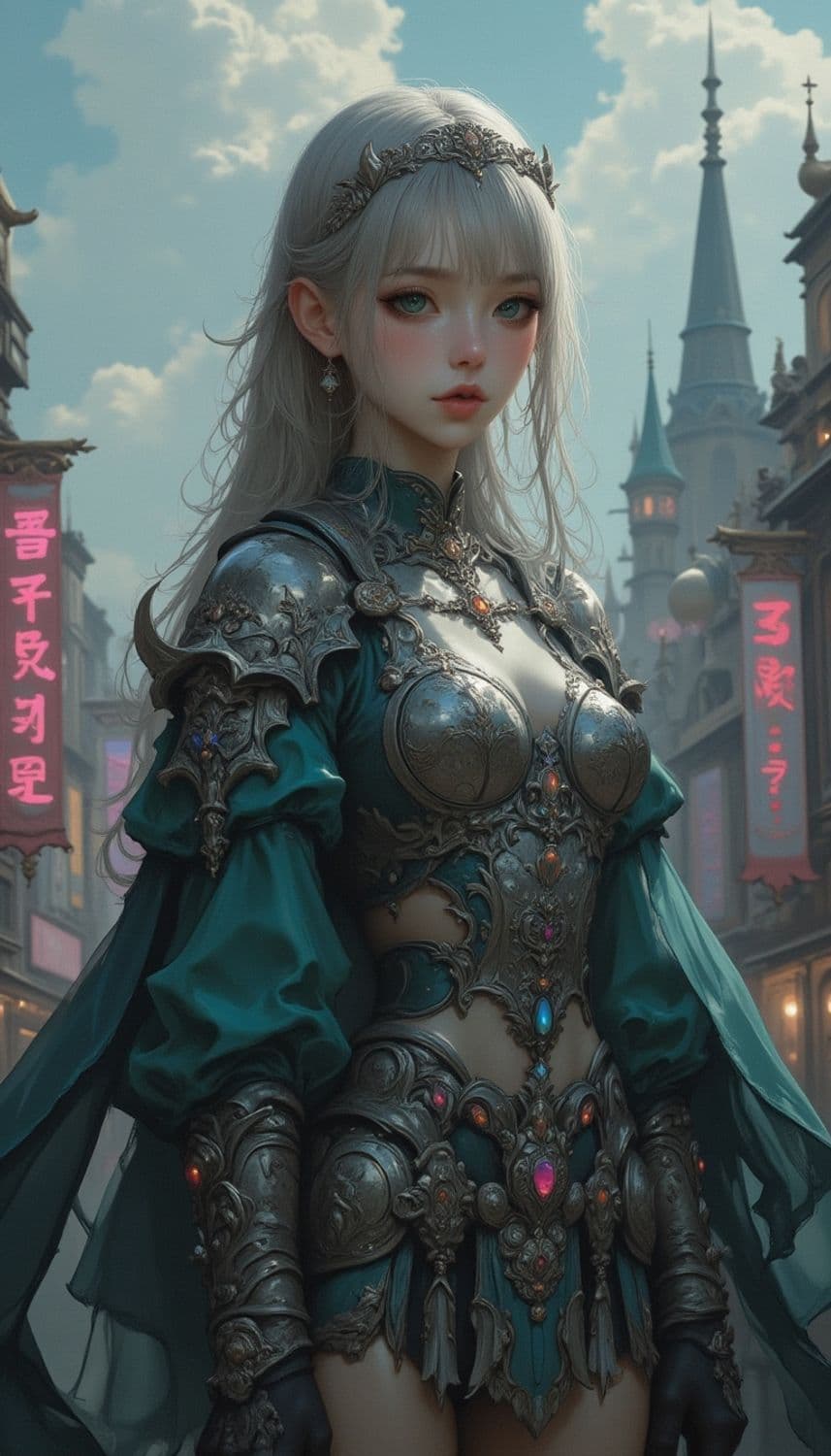 Elara, The Enchanted Protector