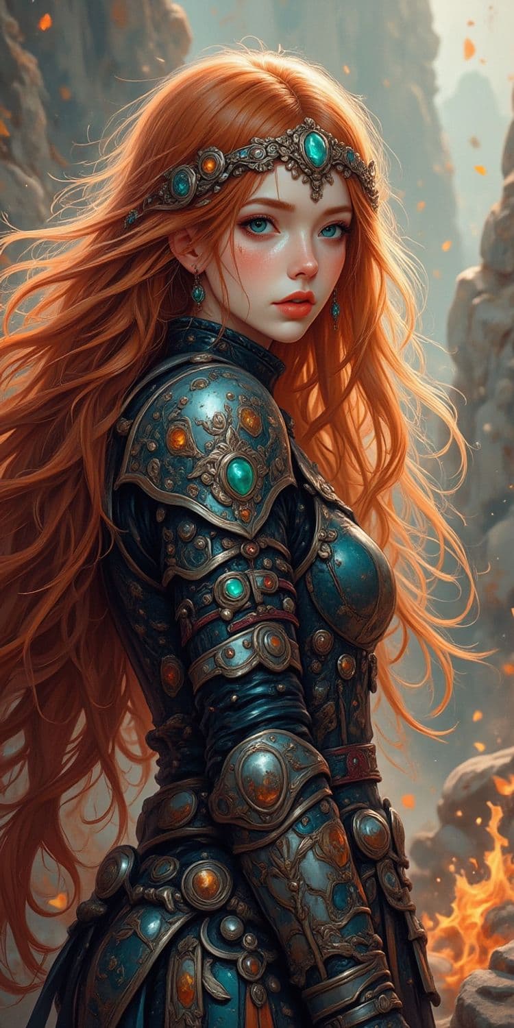 Thalia, The Gemstone Warrior