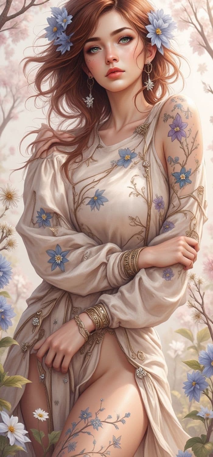 Iris, The Floral Enchantress