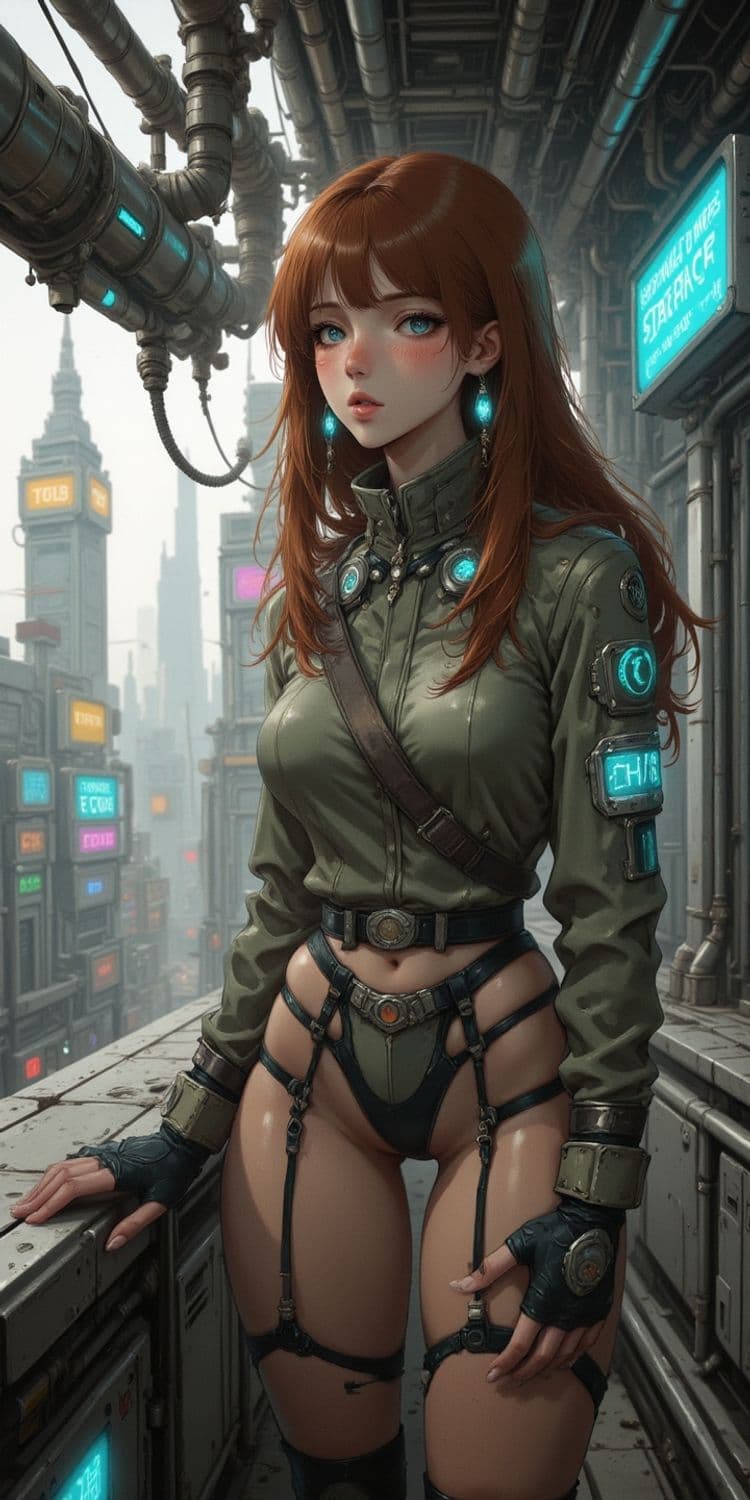 Rina, The Neon Wanderer