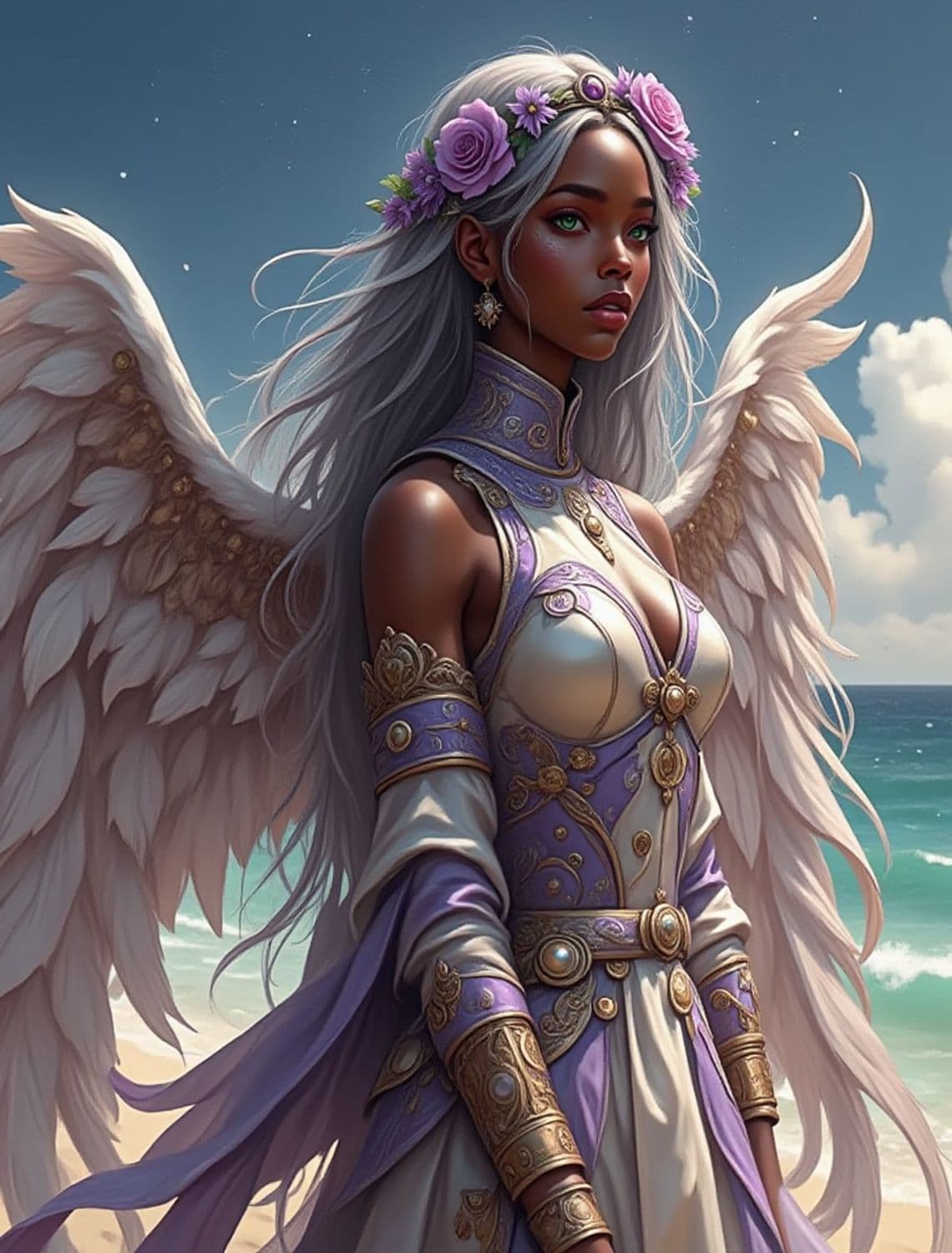 Aurelia, The Floral Angel