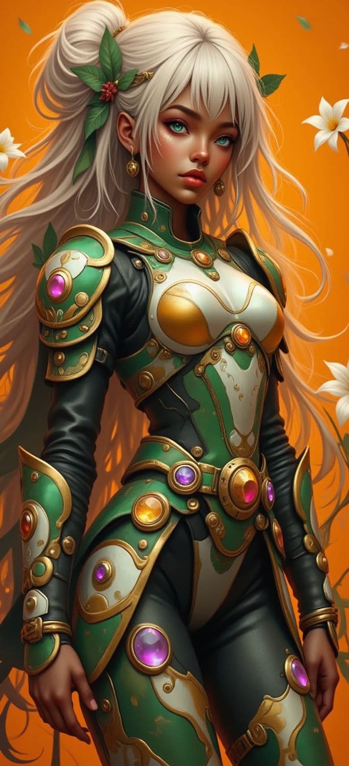 Nyxara, The Jewel Sentinel