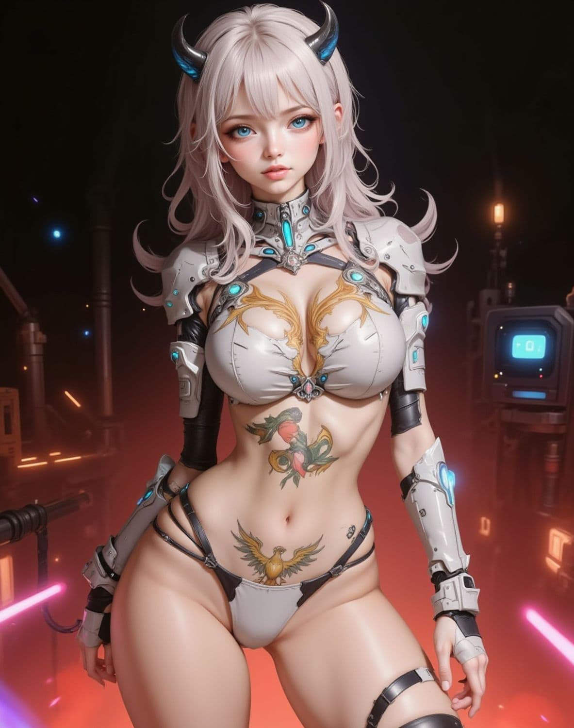 Lunoria, The Neon Valkyrie