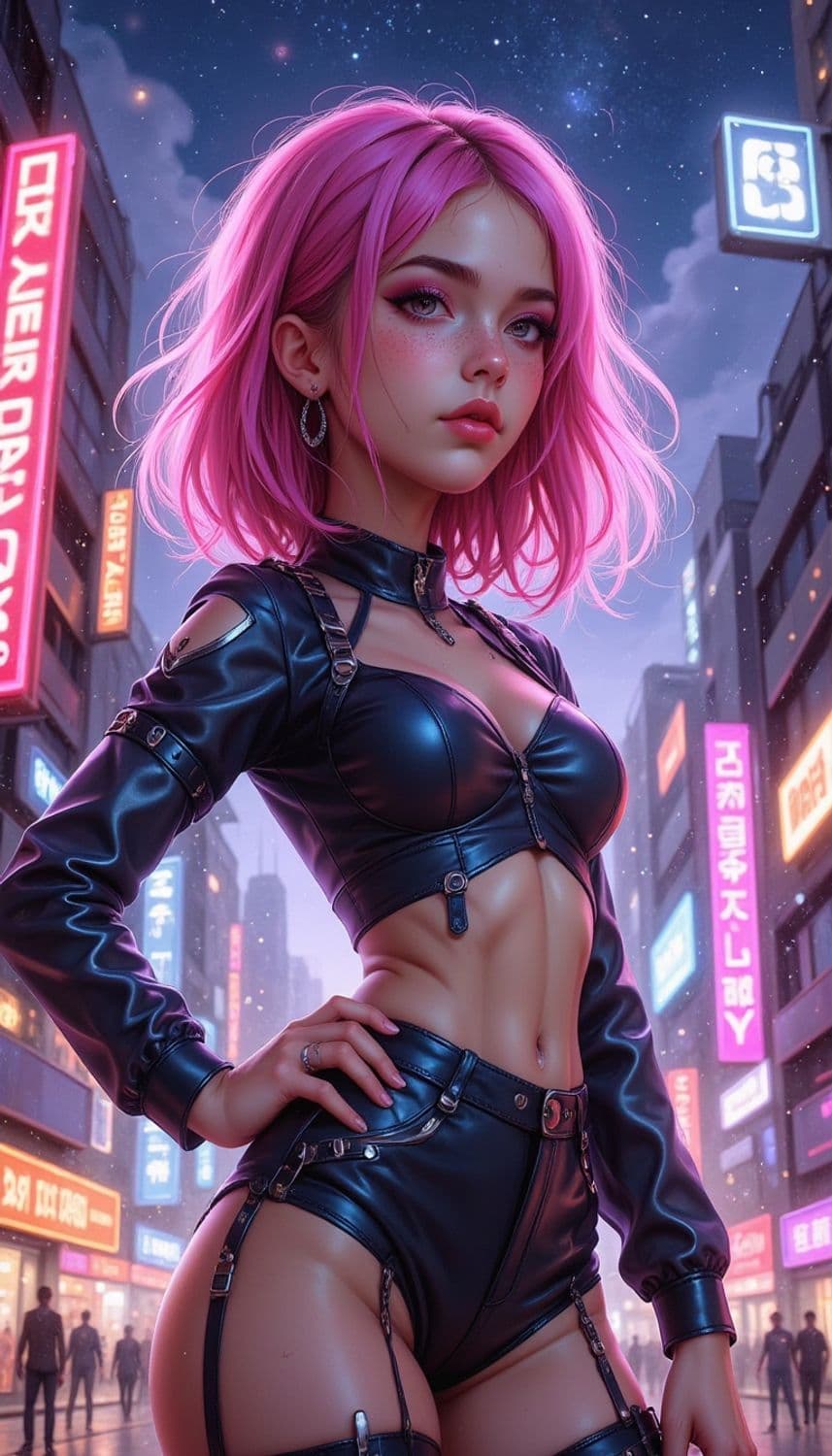 Zyrelle, The Neon Empress