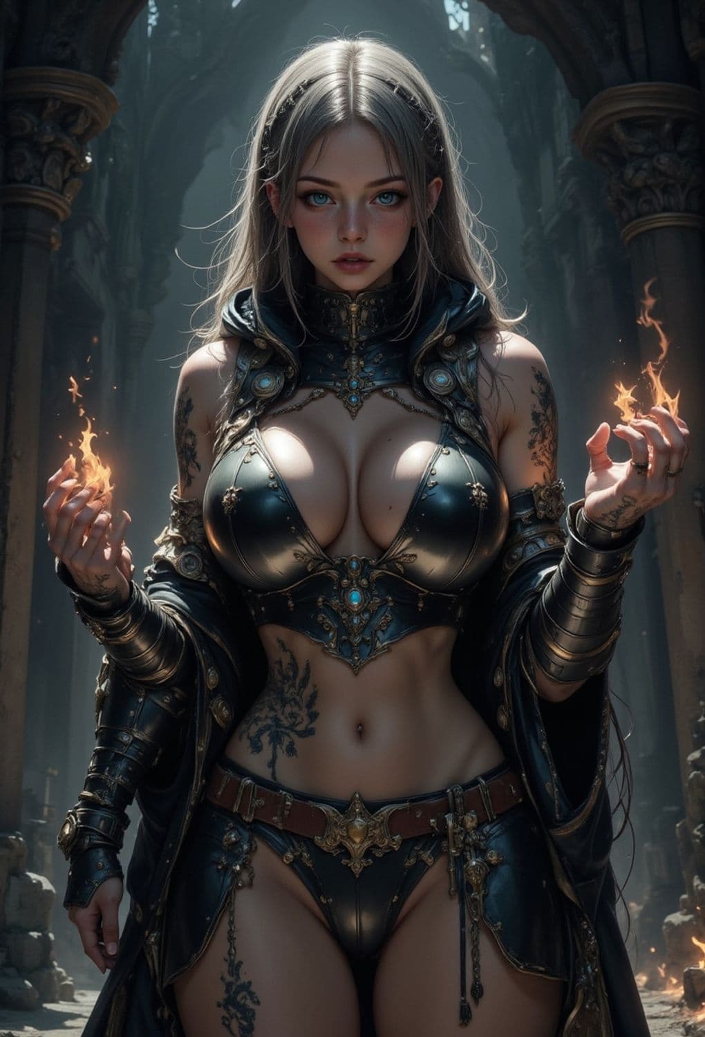 Aelira, The Elemental Sorceress