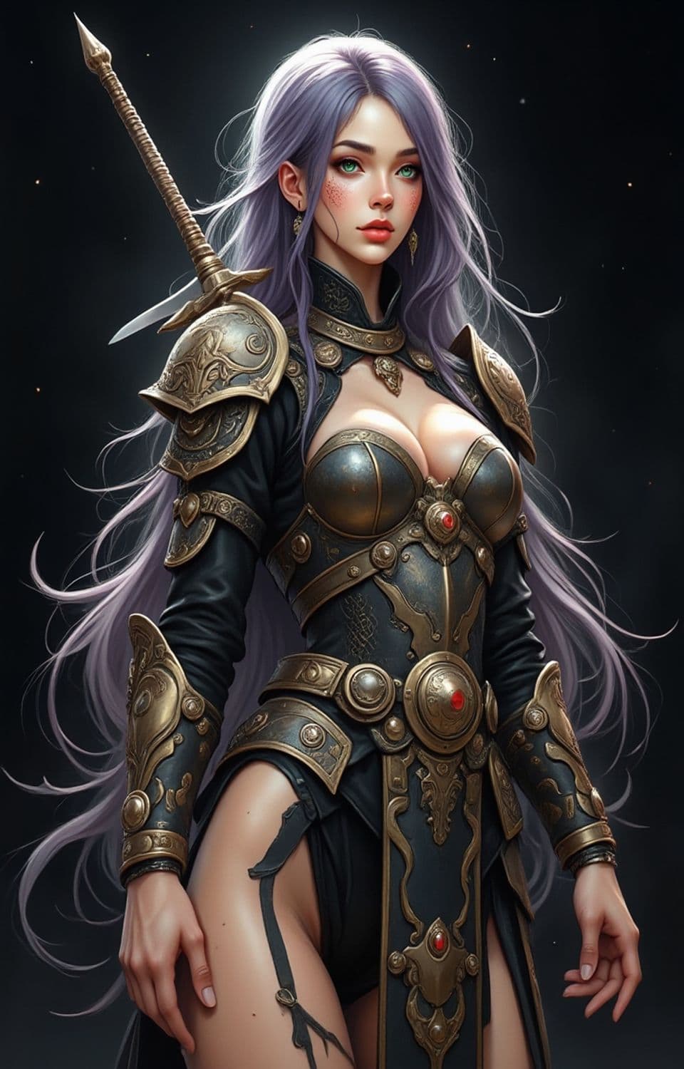 Valeria, The Gilded Warrior