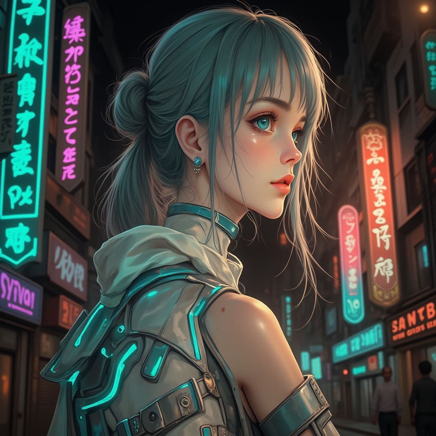 Selene, The Neon Voyager