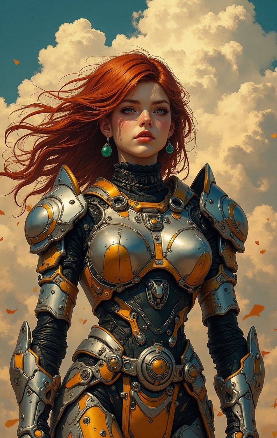 Aeloria, The Skybound Warrior