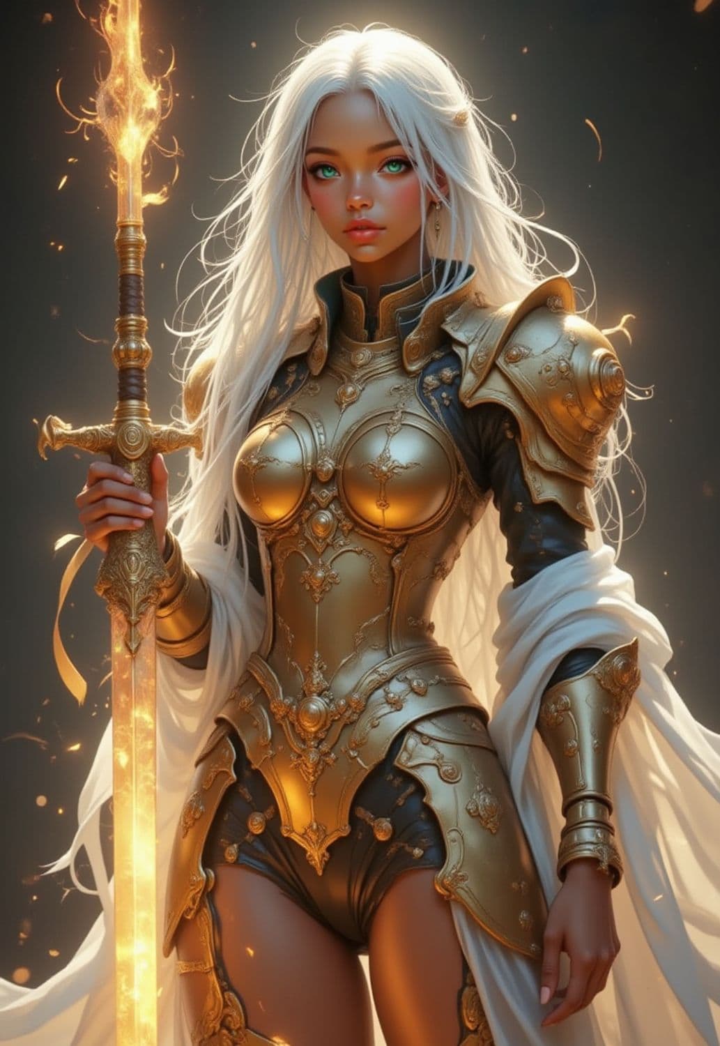 Seraphina, The Radiant Guardian